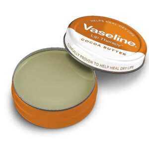 بالم لب وازلین مدل کاسه ای Vaseline Lip Therapy حجم 17g با رایحه کاکائو